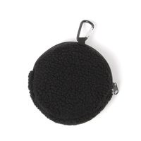 ボアミニサークルポーチ ブラック LAKOLE/ラコレ