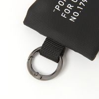 ポーチ　撥水 WRミニスライドポーチ ブラック LAKOLE/ラコレ