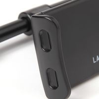 スマホ　バックシートホルダー ブラック LAKOLE/ラコレ