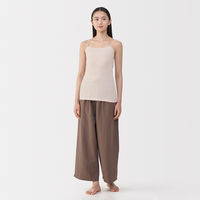 無印良品 レディース 婦人 あったか綿 キャミソール 婦人Ｌ ライトベージュ 良品計画