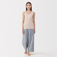 無印良品 レディース 婦人 あったか綿 タンクトップ 婦人Ｓ ライトベージュ 良品計画