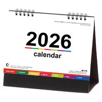 【2026年度版カレンダー】新日本カレンダー 卓上カレンダー カラーインデックス B6 KC516 1冊