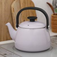 ケトル 2.5L やかん 琺瑯 IH・ガス火対応 パープル CTP-2.5K.PU 1個 富士ホーロー