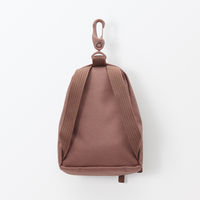 無印良品 ミニ 撥水リュックサック モカブラウン タテ１２×ヨコ９×マチ４．５ｃｍ 良品計画