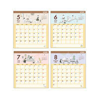 【2026年度版カレンダー】サンスター文具 ウォールカレンダースクエア　ムーミン S8521387 1個