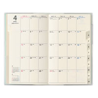 日本能率協会マネジメントセンター 【2026年版】NOLTY マンスリー スリム-i 月間 日曜始まり ミント 2626 1冊（直送品）