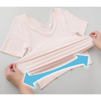 ディーエーピー のびのびラクラク長袖インナー ラベンダー L~LL W0180038012 1枚（直送品）