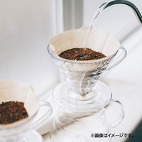 HARIO（ハリオ）ペーパーフィルター 100枚入 ブラウン 1～2杯用 V60 01 VCF-01-100M 1個（わけあり品）