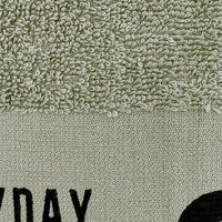 コンパクトバスタオル　エッセンシャルズ　グレー（灰） 1枚（わけあり品）