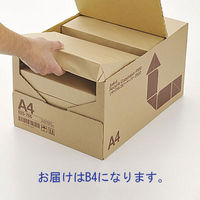 リサイクルコピーペーパーR100　B4　1箱（500枚入×5冊）　アスクル オリジナル（わけあり品）