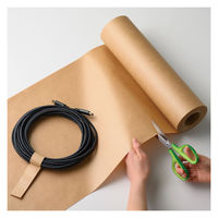 ヒサゴ 梱包紙クラフトロール50m KPN001 1本（直送品）