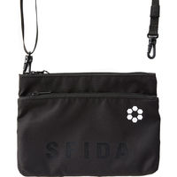 SFIDA(スフィーダ) フットサル ショルダーバッグ サコッシュ ブラック SH24B01 1個（直送品）