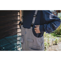 エスケープロダクト GE-3008サロペ・デ・クルーネック ブラック XL 3008-5 1着（直送品）