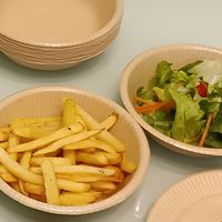 ペーパーウェア 竹パルプ ペーパーボウル 410ml 1箱（1200枚：50枚入×24袋）