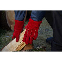 アクセス レザーメイト・ソフトグラブ・RD L GP-100-1P 1双（直送品）