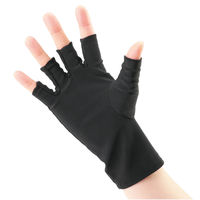 アーテック 冷感手袋 ブラック 19237 1セット(1組×3)（直送品）