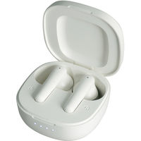 朝日電器 集音器 USB充電式 耳にフィットする両耳密閉タイプ 音量調整機能付 ホワイト AS-E002 1個（直送品）