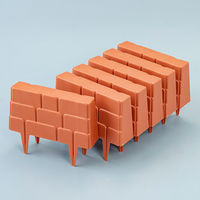 【園芸用品】カワタキコーポレーション レンガ調ガーデンエッジ 694751 1セット（6個入）