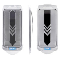 iPhone 16 Plus用ガラスフィルム ブルーライトカット 覗き見防止 I16T2-PRIVACY-SCREEN 1個（直送品）