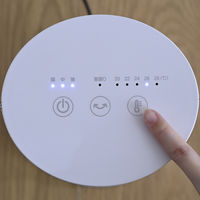 YAMAZEN セラミックヒーター コンパクト 室温センサー 首振り マイコン式 静音 1200W DSF-MR12(W) 1台