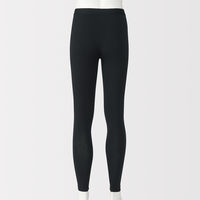 無印良品 メンズ　紳士 あったか綿 ロングタイツ 紳士Ｌ 黒 良品計画