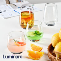 ARC メインタンブラー 370CC クリア 48327 1セット（1個×6） お冷グラス ワールドクリエイト