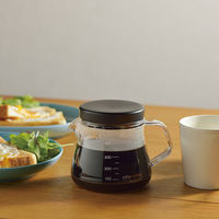 コーヒーサーバー コーヒーポット 400mL ブラック ストロン TW-3730 1個 食洗機対応 割れにくい 日本製 曙産業