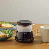 コーヒーサーバー コーヒーポット 500mL ブラック ストロン TW-3732 1個 食洗機対応 割れにくい 日本製 曙産業