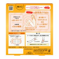 めぐりズム 蒸気めぐる足シート 贅沢めぐり体験 無香料 1セット（6枚入×2箱） 花王