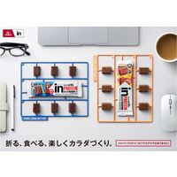 inバー（インバー） プロテイン　ザクザクチョコ 1 セット（6本）　森永製菓　タンパク質16g　チョコバー