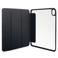ナカバヤシ iPad 10.9インチ用 マグネット付分離式衝撃吸収ケース ブラック TBC-IP2201BK 1個