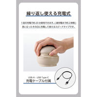 毛玉取り 電動 充電式 コンパクト 6枚刃 3段階調整 毛玉クリーナー 衣類 ベージュ TEC-KD4000-C テスコム 1個（直送品）