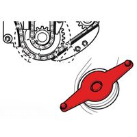 JTC クランクプーリーダンパーリムーバー JTC6626 1個（直送品）