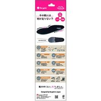 リゲッタ Regetta モチタフインソール BLK M MMT-FL-BLK-M 1足 688-2400（直送品）