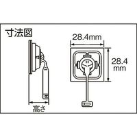 PANDUIT 可動部配線用固定具 ダイナミックケーブルマネージャー スタンダードタイプ 100個入 ABDCM30-A-C（直送品）