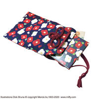 セントレディス ミッフィー 御朱印帳ポーチ お守り型 椿 ST-IMF0027 1セット(2個入)（直送品）