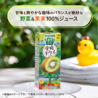 カゴメ 野菜生活100 愛媛キウイミックス 195ml 1箱（24本入）