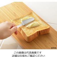 関川鋼販 アルミ ふわとろバターナイフ ピンク 11910024 1個 63-1289-51（直送品）