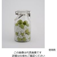 星硝 取手付密封びん 3L 63-4187-05 1個（直送品）