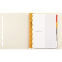 マルマン クラルテ B5 プラスチックバインダー 26穴 アイボリー F311-14 1セット(2冊)