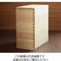 ホクリク総業 桐の米びつ 20kg 1合マス付 63-5763-57 1個（直送品）
