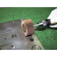 柳瀬 軸付フラップホイール UF1015311 10X15X3 #320 10個（直送品）