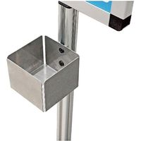 常磐精工 屋外消毒液スタンドA4(パネル付) OSS-A4 1台