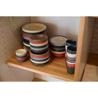 丸利玉樹利喜蔵商店 プレート 16cm M AirStack エアスタック 磁器 美濃焼 モカ 423216 1個（直送品）