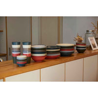 丸利玉樹利喜蔵商店 ボウル 17cm AirStack エアスタック 磁器 美濃焼 レッド 423236 1個（直送品）