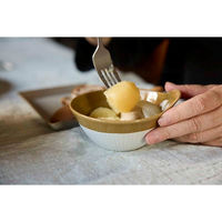 丸利玉樹利喜蔵商店 とんすい 13.5cm Craft Line クラフトライン 磁器 ブラウン 444838 1個（直送品）