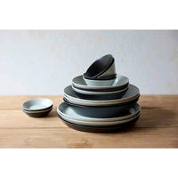 丸利玉樹利喜蔵商店 プレート 9cm S KASANE カサネ 陶器 ブラック 444876 1個（直送品）