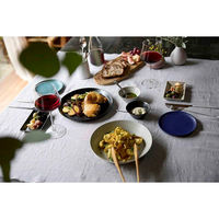 丸利玉樹利喜蔵商店 プレート 23cm L KASANE カサネ 陶器 ブラック 444878 1個（直送品）