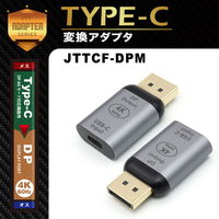 日本トラストテクノロジー TypeーCメスーDPオス変換アダプタ JTTCF-DPM 1個