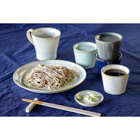 丸利玉樹利喜蔵商店 そば猪口 190ml HINATA 陶器 グレー 426043 1個（直送品）